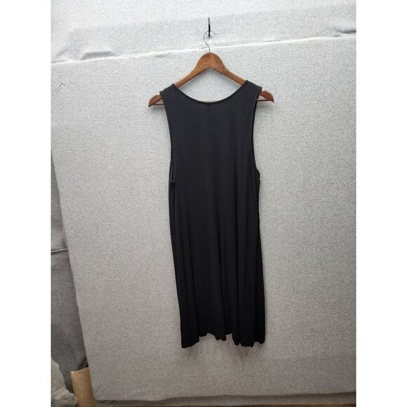 Sleeveless Black Knit Swing Dress Old Navy XL Made In Indonesia - Picture 5 of 5